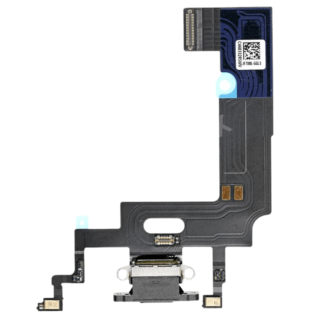 Charging Port Flex Cable for iPhone XR- Black - Best Cell Phone Parts Distributor in Canada, Parts Source Charging Port Flex Cable for iPhone XR- Black - Best Cell Phone Parts Distributor in Canada, Parts Source